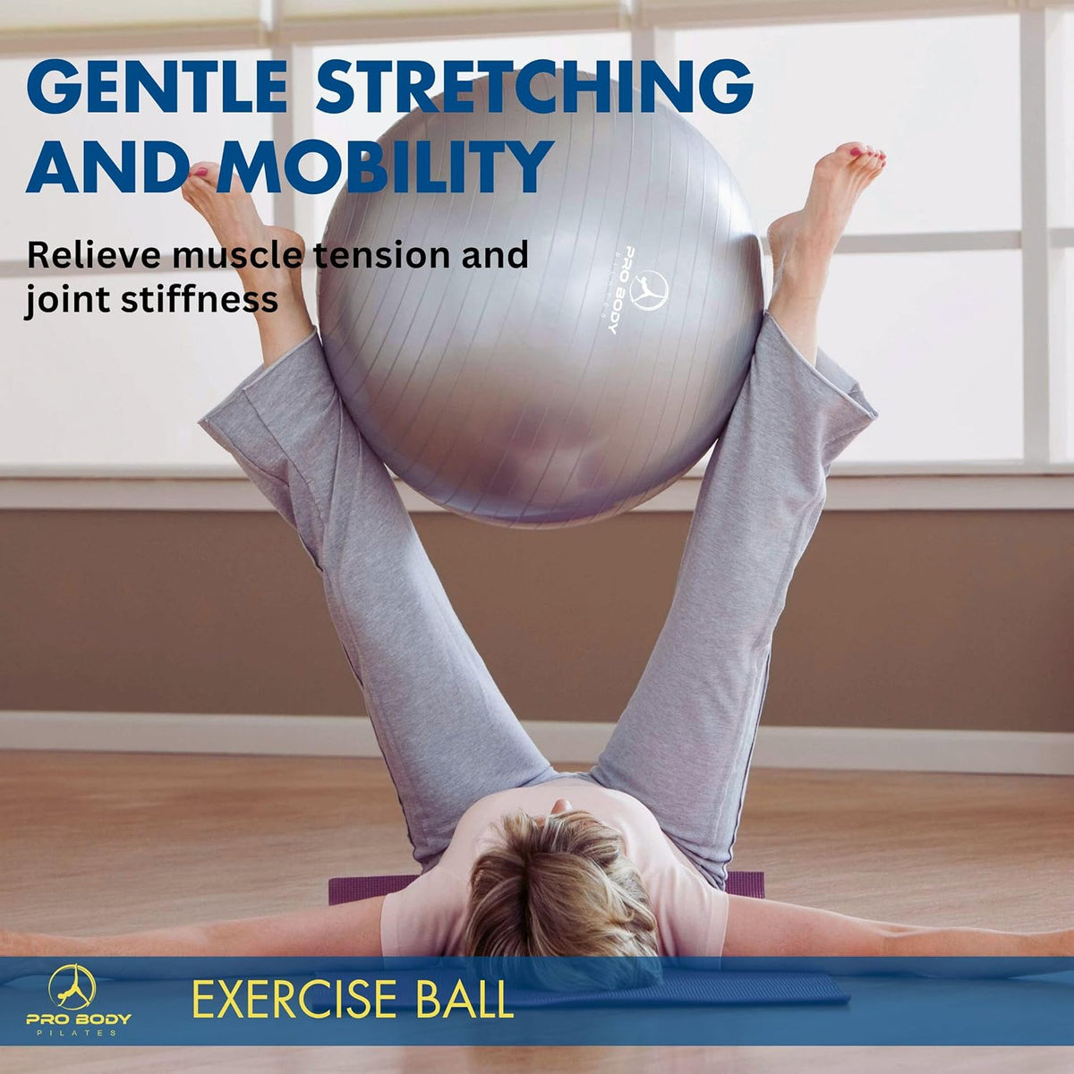 Yoga Ball - Gym Grade Exercise Ball