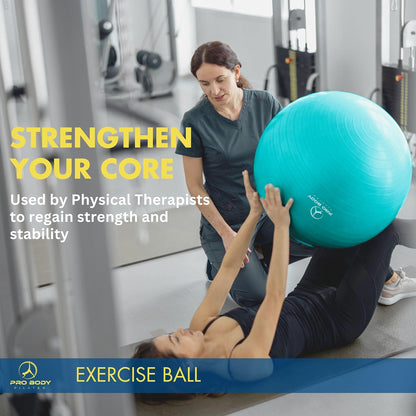 Yoga Ball - Gym Grade Exercise Ball
