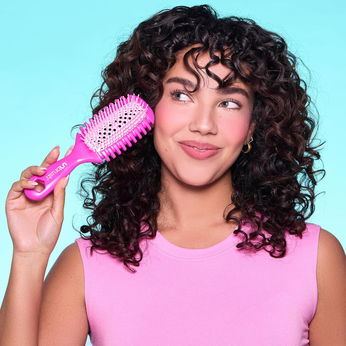 FHI Heat UNbrush Curl Detangling Brush for use on Wet Hair Only