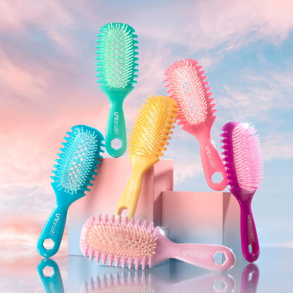 FHI Heat UNbrush Curl Detangling Brush for use on Wet Hair Only