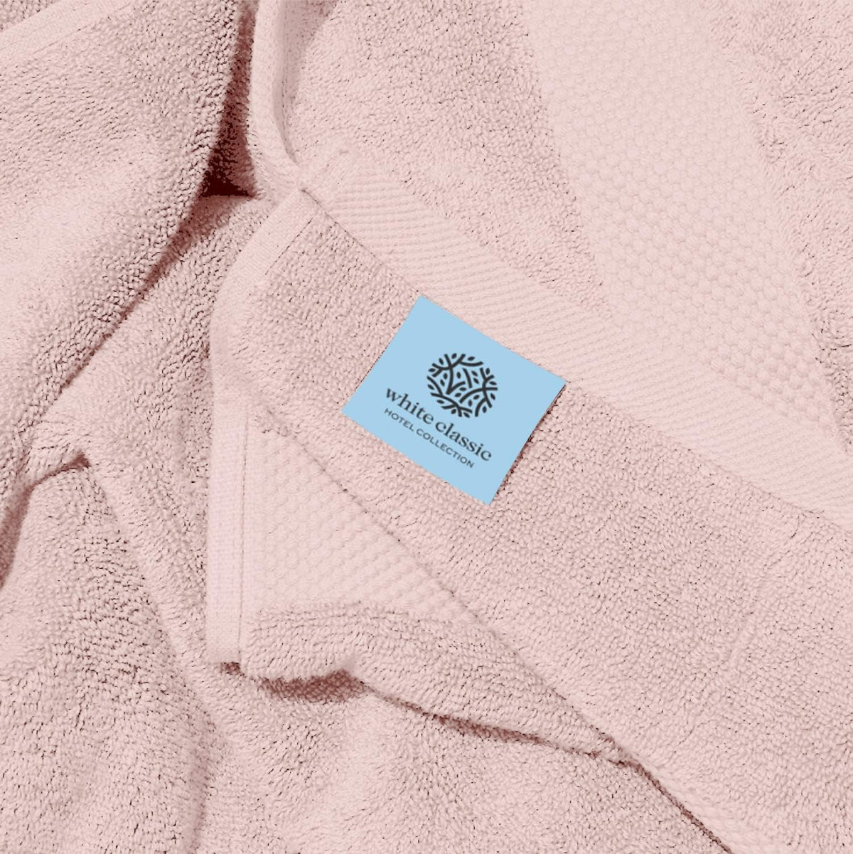 Pink 650 GSM Cotton Bath Sheet Towel - Extra Large 35x70, Luxury Soft, Highly Absorbent, Quick Dry, 2 Pack