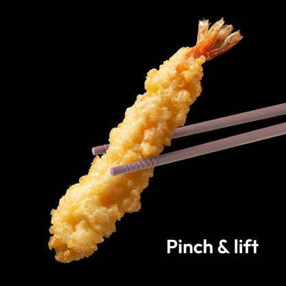 Silicone Cooking Chopsticks, 1 pair - Dusty Pink