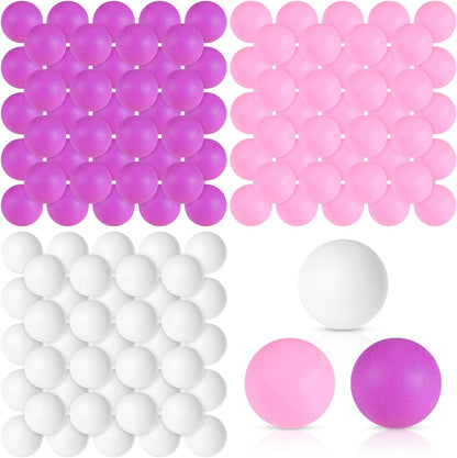120 Pack Colored Table Tennis Balls 40 mm Plastic Balls Bulk for 4th of July Carnival Wedding Pool Games, DIY Arts, Pet Toys, School Patriotic Activities