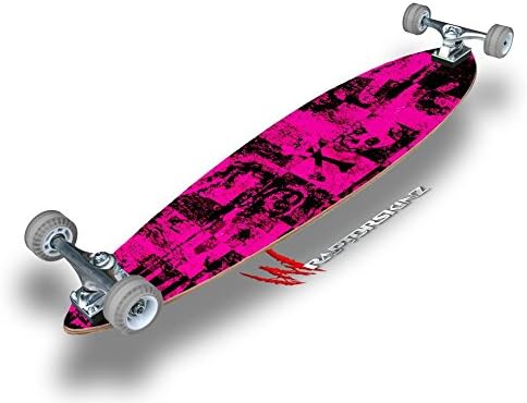 Pink Scene Kid - Decal Style Vinyl Wrap Skin fits Longboard Skateboards up to 10"x42" (Longboard NOT Included)