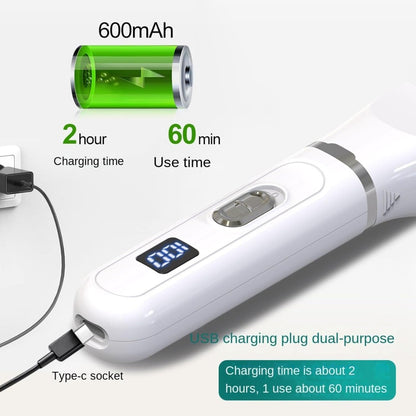 Four-in-One Pet Hair Shaving Artifact, Waterproof and Easy to Wash and Shave Feet, Grinding Armor Without Hurting Claws, Low Noise Built-in Battery