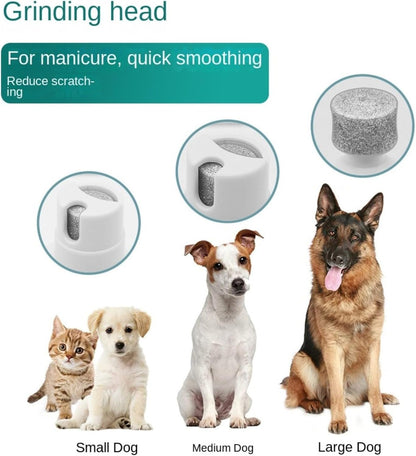 Four-in-One Pet Hair Shaving Artifact, Waterproof and Easy to Wash and Shave Feet, Grinding Armor Without Hurting Claws, Low Noise Built-in Battery