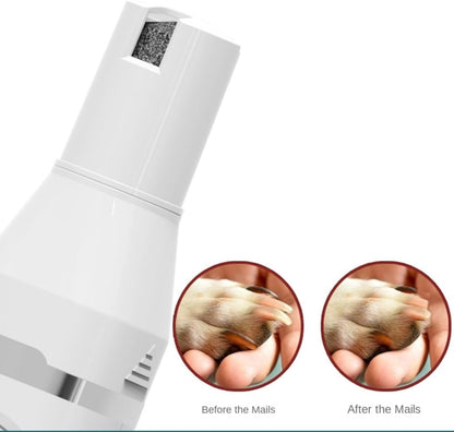 Four-in-One Pet Hair Shaving Artifact, Waterproof and Easy to Wash and Shave Feet, Grinding Armor Without Hurting Claws, Low Noise Built-in Battery