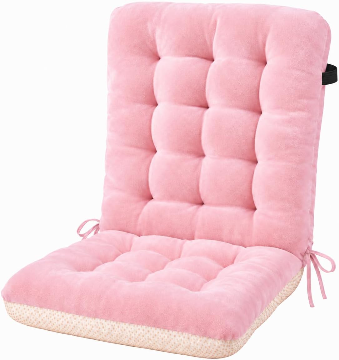 Rocking Chair Cushions Outdoor Indoor - Pink Patio Rocker Glider Seat Pad