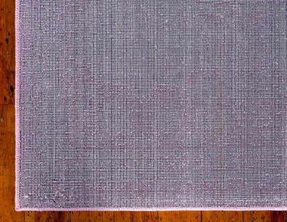 Bromley Collection Area Rug - Wells (4' 1" x 6' 1" Rectangle, Pink/ Ivory)