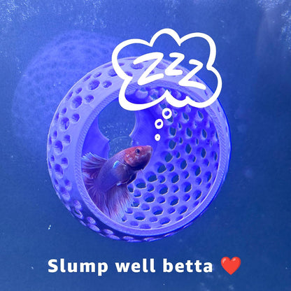 Betta Bulb Hide 2.0, Betta Bed & Aquarium Cave, Bubblegum Pink