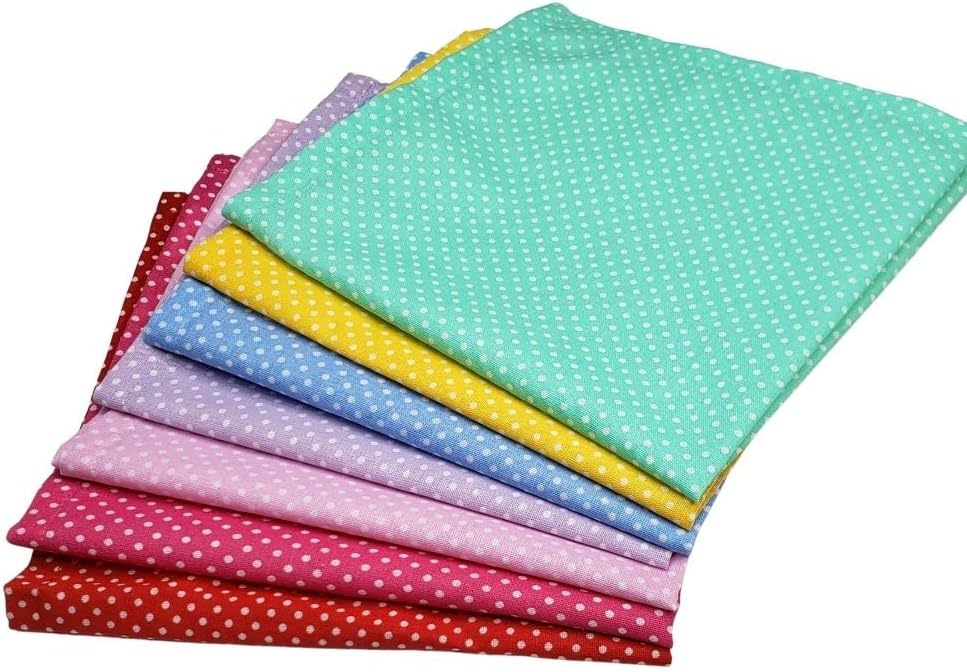 Set of 4 100% Cotton Cloth Napkins 15"x15" - Reusable Napkins, Dining Table Decor - Soft Durable Dinner Napkins for Everyday Gatherings, Thanksgiving, Christmas - Pink Small Polka Dot