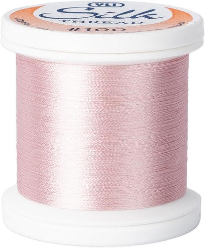 Silk Thread – 100 wt Fine Japanese Silk for Appliqué, EPP, and Quilting - Pink