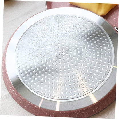 Pink Aluminum Omelette Pancake Pan for Cooking and Restaurant Use