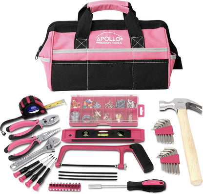 201 Piece Home Tool Set, Pink DT0020P