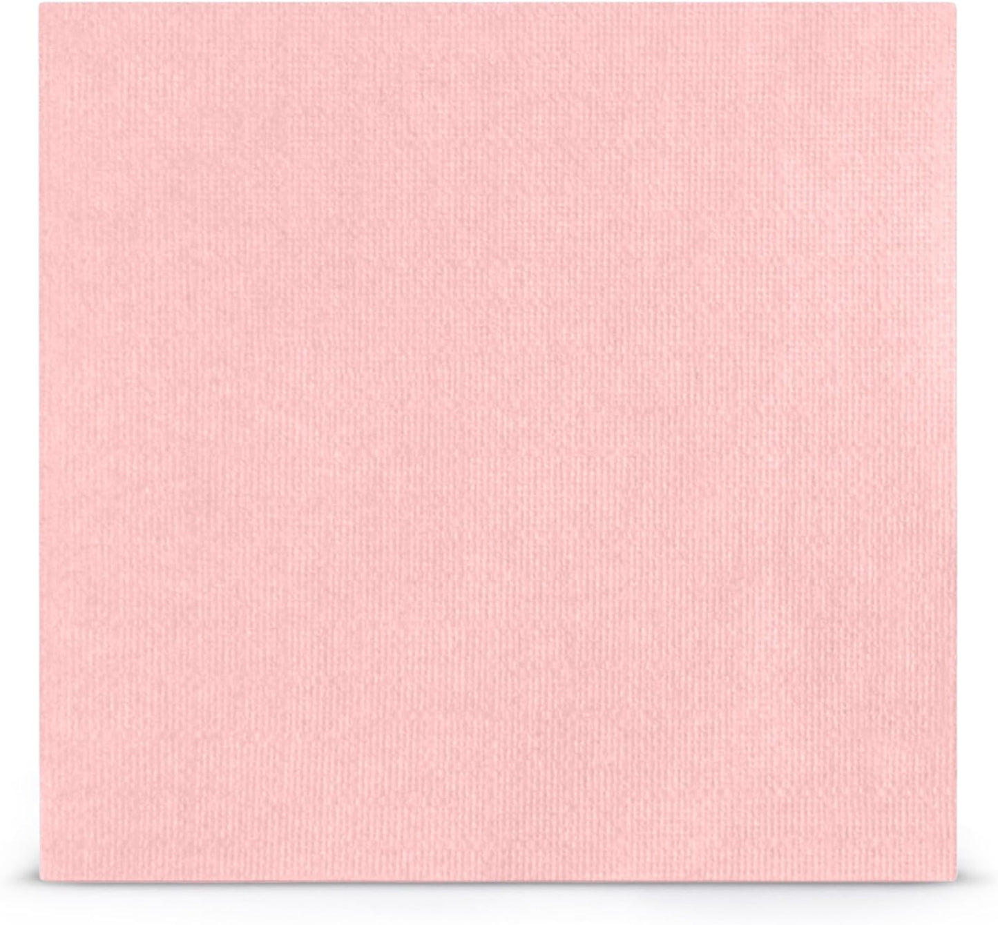 300-Pack Disposable Pink Cocktail Napkins, 3-Ply, 5"x5" Beverage Paper Napkins, Decorative Dessert Napkins For Wedding, Kitchen, Bar Or Restaurant