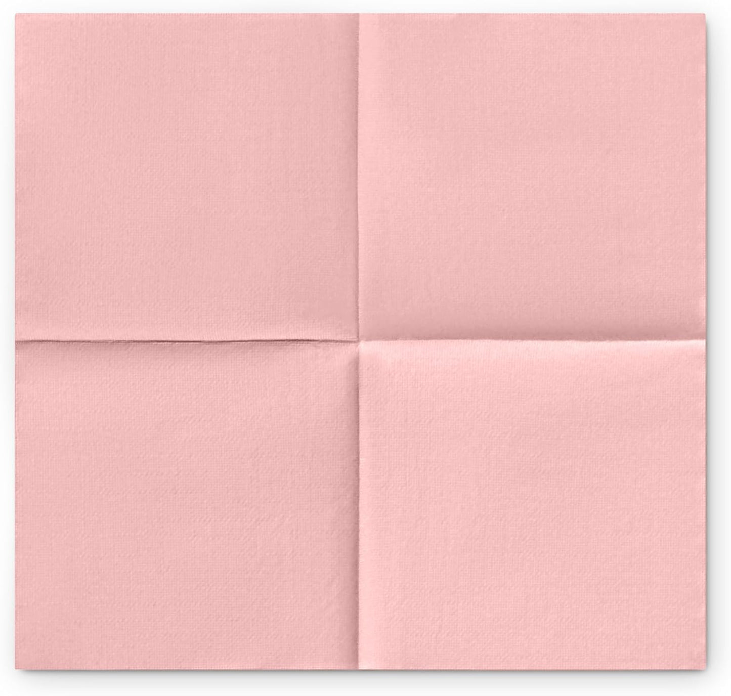 300-Pack Disposable Pink Cocktail Napkins, 3-Ply, 5"x5" Beverage Paper Napkins, Decorative Dessert Napkins For Wedding, Kitchen, Bar Or Restaurant