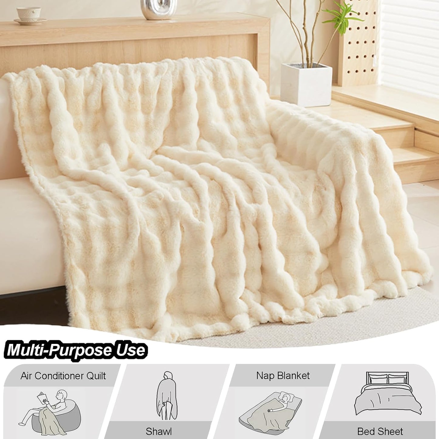 Luxury Throw Blankets for Sofas Large 1 2 3 4 Seater Nordic Style Plush Couch Cover L U Shape Corner Anti Slip Sofa Slipcover Tear Resistant Blankets for Camping Outdoor(180X130cm,Pink)