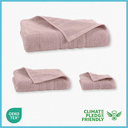 Ultimate Performance 6-Piece Towel Set, Crystal Pink