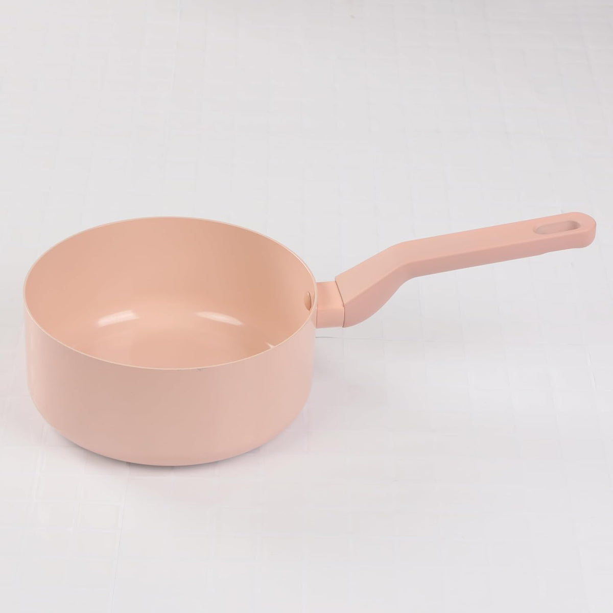 Pearl Metal Rosa HC-730 Pot, Single Handed Pot, 7.1 inches (18 cm), Glass Lid Included, Induction Compatible, Ceramic Coating Coating