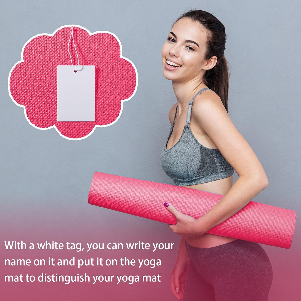 10 Pack Yoga Mat Bulk 68'' x 24'' x 4mm Thick Yoga Mat
