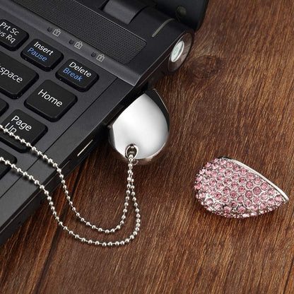 USB Flash Drive, 8GB / 16GB / 32GB / 64GB USB2.0 USB Memory Stick Date Storage Pendrive Thumb Drives(32GB,Pink)
