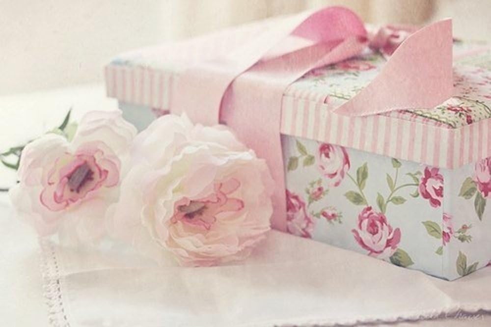 Light Pink Double Faced Satin Ribbon, 1-1/2 Inch Continuous 25 Yards