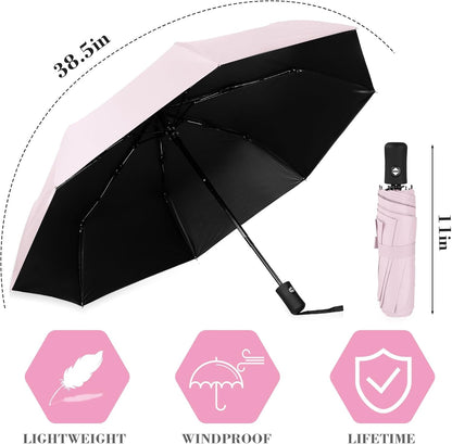 Windproof Travel Umbrella Compact Small