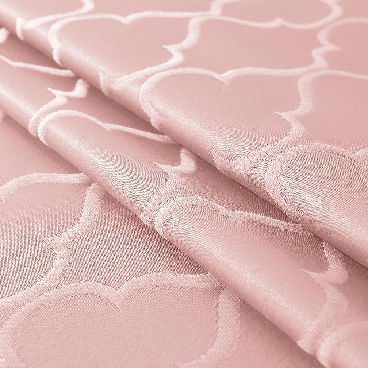 Tablecloth Rectangle, Jacquard, 52" x 70", Pink
