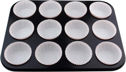 Standard Size Baking Cups Valentine's Day Cupcake Liners 200 Pcs (Light Pink)