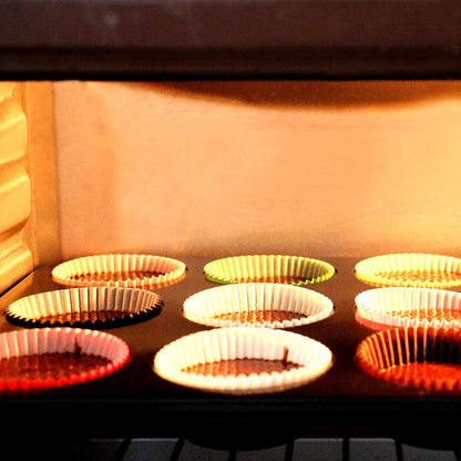 Standard Size Baking Cups Valentine's Day Cupcake Liners 200 Pcs (Light Pink)