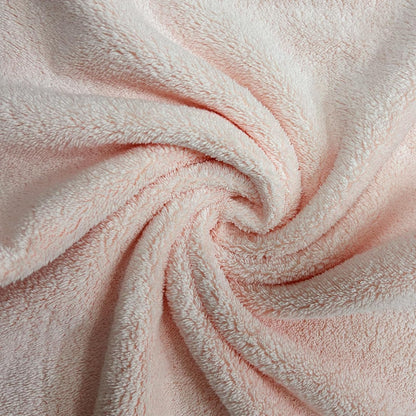 3 Pcs Daisy BathTowel Set Summer Flower Hand Towels Embroidered Coral Velvet Absorbent Pink Towels for Bathroom Decor Housewarming Gifts (1 Bath +2 Hand Towels)