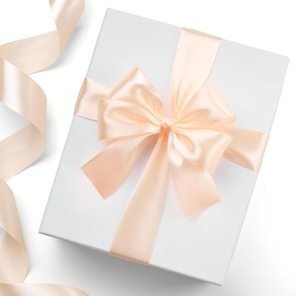 Pastel Orange Ribbon 1-1/2 Inch x 100 Yards, Satin Ribbon