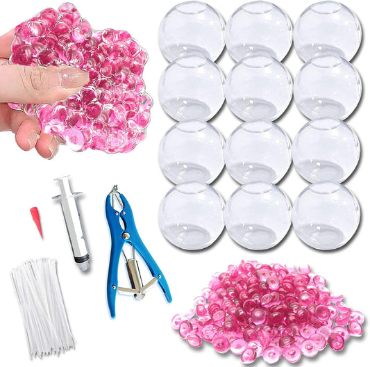 12PCS DIY Stress Ball Making Kit, Squishy Stress Ball Maker