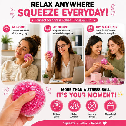12PCS DIY Stress Ball Making Kit, Squishy Stress Ball Maker