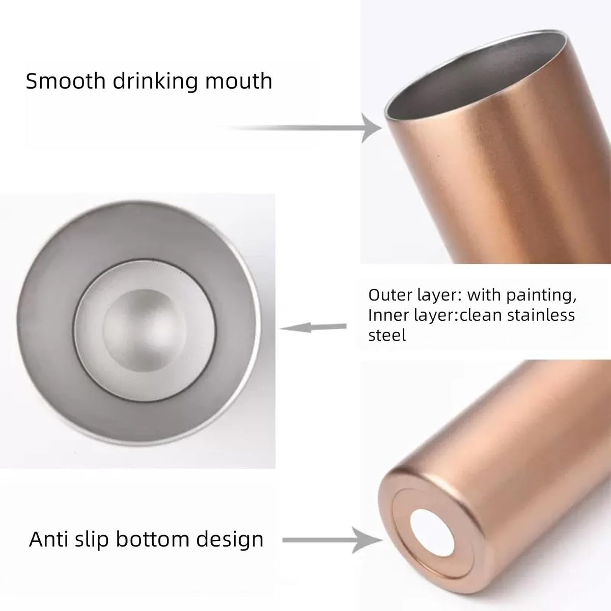 Double Wall 18/8 Stainless Steel Vacuum slim skinny tumbler with straw and lid, insulated travel mug keeping beverage cold and warm (pink, 20oz)