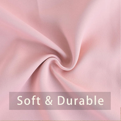 Pink Valance Small Curtain 16 inches Long Kitchen Window Curtains Over Sink Girls Room Living Room Darkening Rod Pocket Triple Weave Short Little Mini Window Curtain Topper Bedroom Bathroom 1 Panel