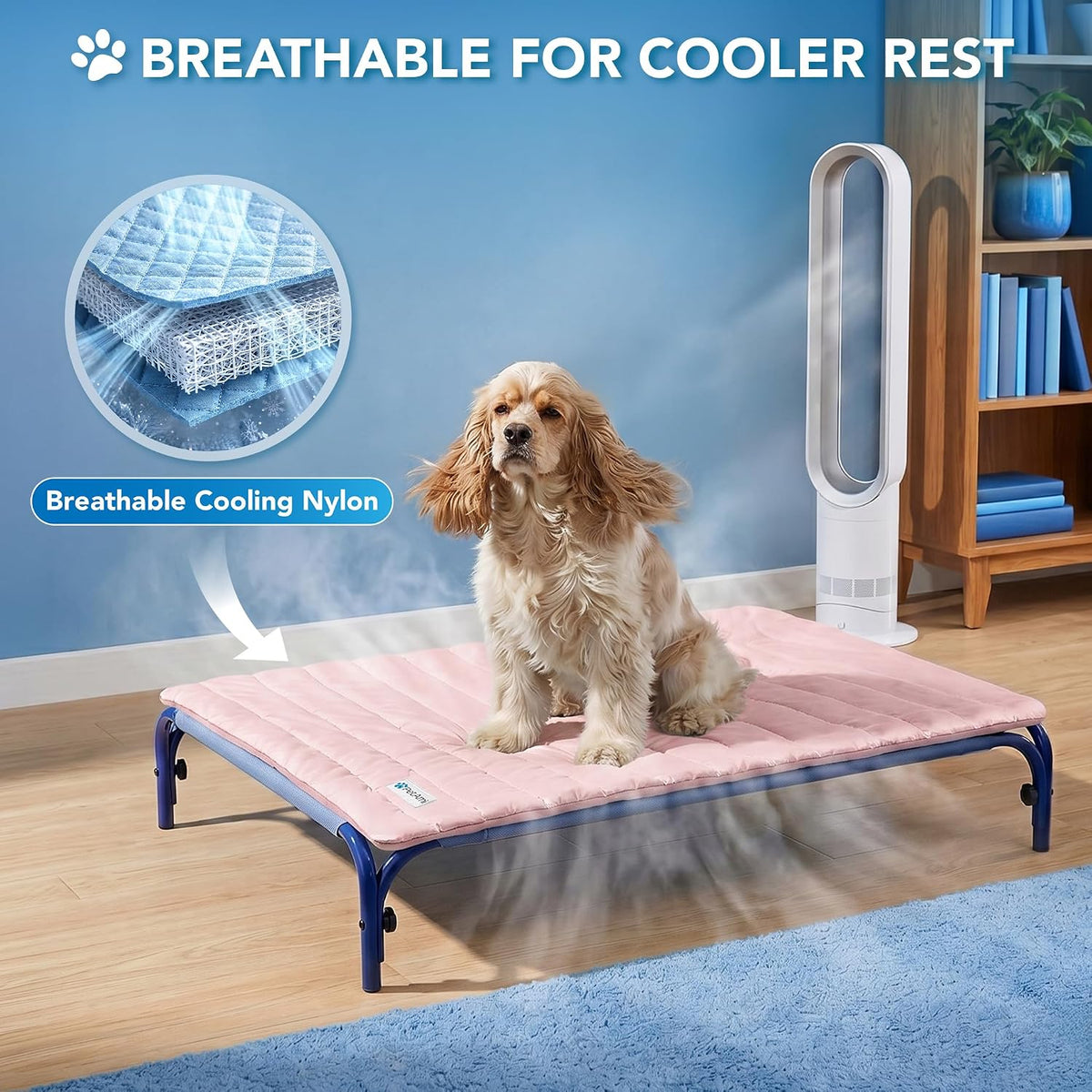 Dog Cooling Mat Blanket Pet Pad for Small Medium Cat, Medium 29x40