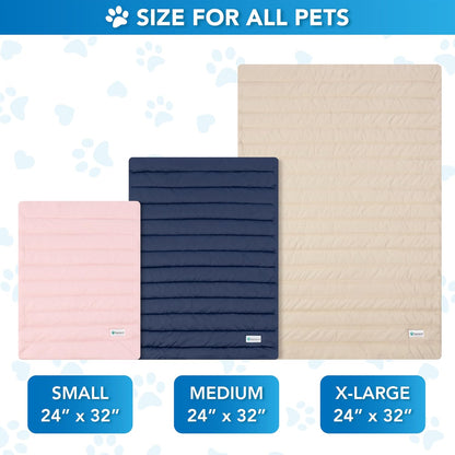 Dog Cooling Mat Blanket Pet Pad for Small Medium Cat, Medium 29x40