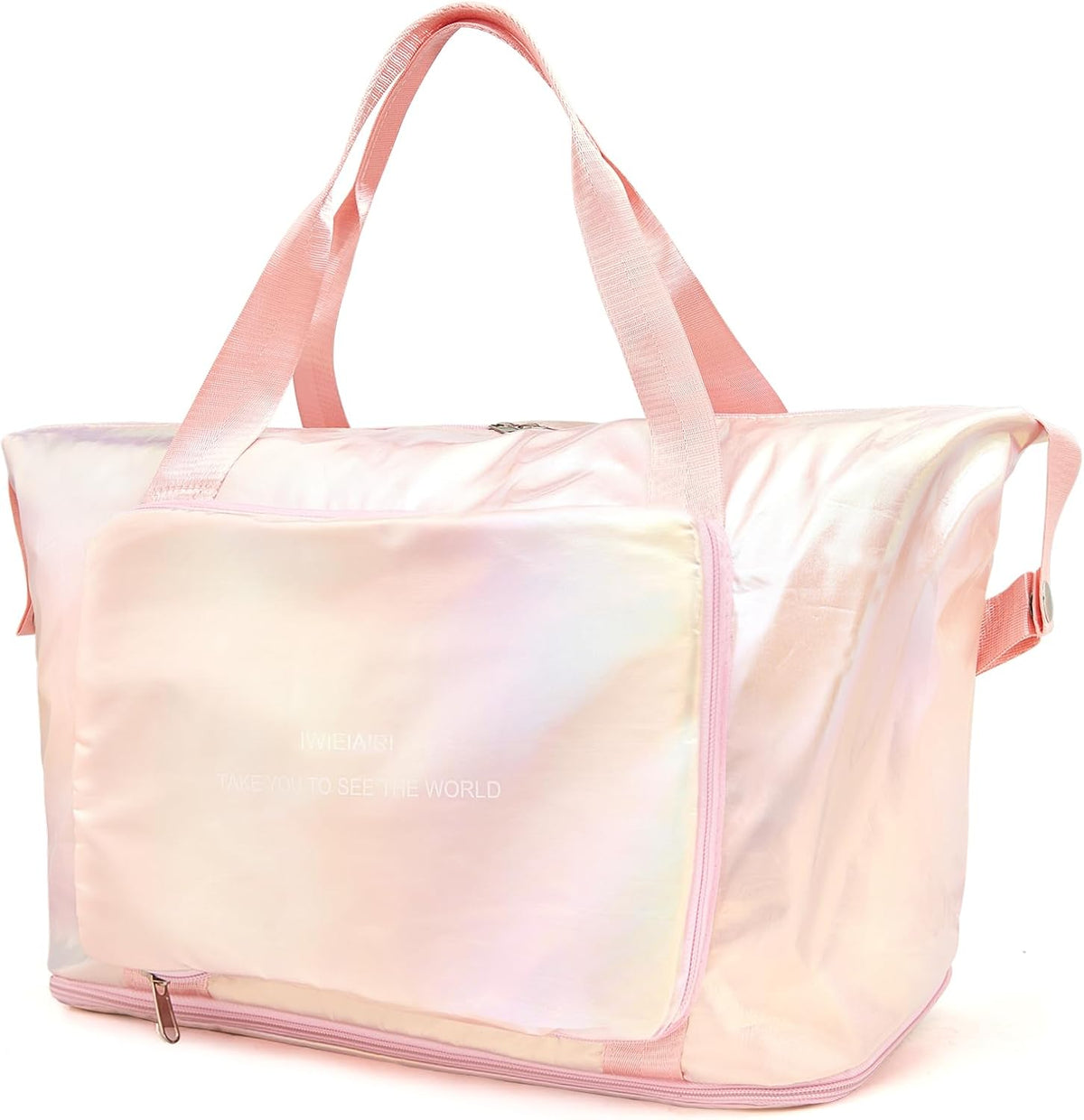 IwIeIaIrI Weekender Overnight Bags for Women Men-Pink