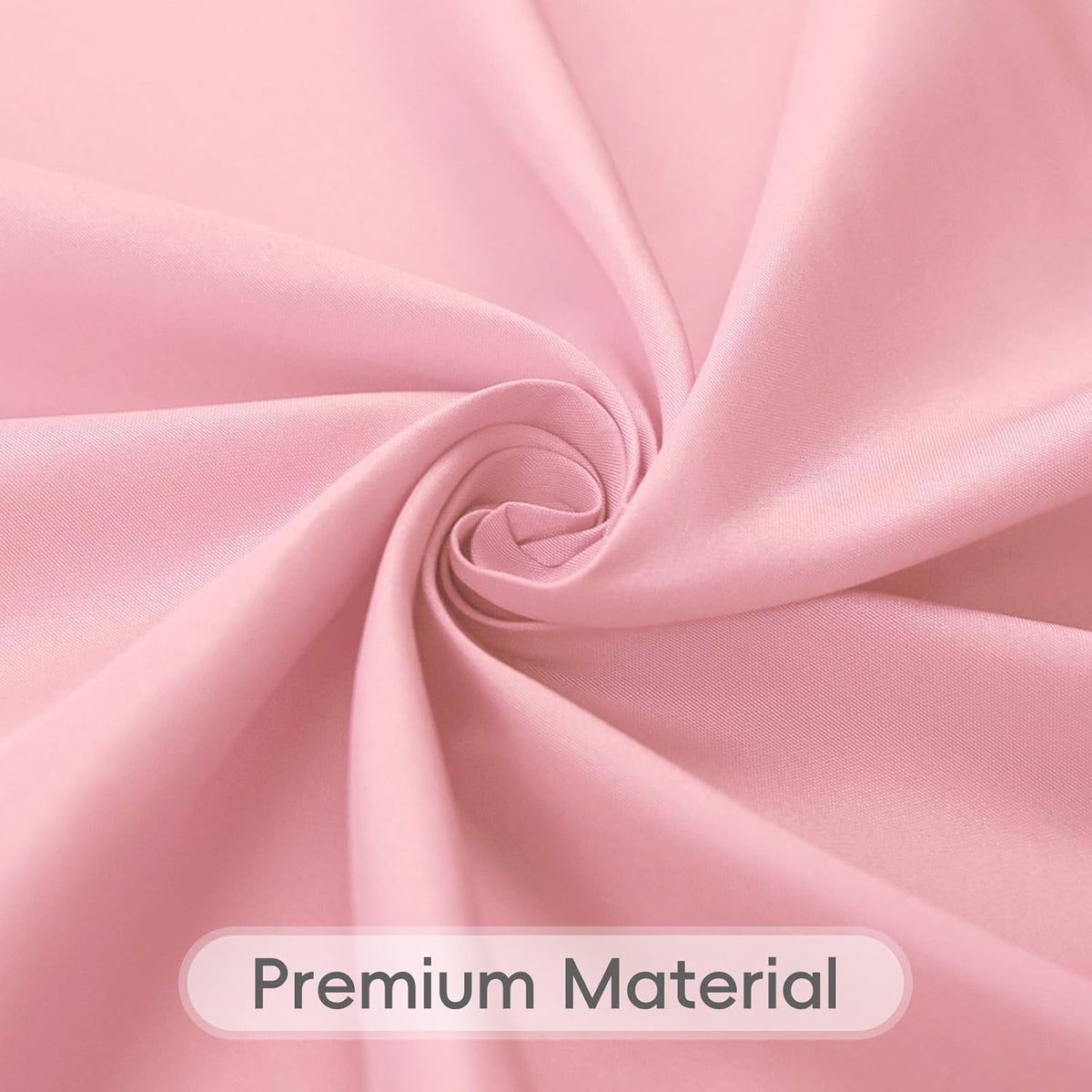 8 Pack Pink Tablecloth 60 x 102 Inch Rectangle For 6 Foot Tables