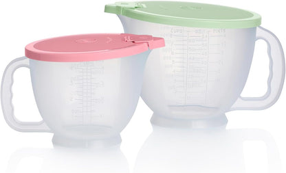 Classic Mix-N-Store Pastel Pitcher Set (2 Pitchers, 2 Lids)