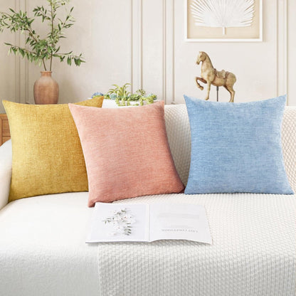 Decorative Couch Throw Pillow Covers 20 X 12 Inches Dusty Pink