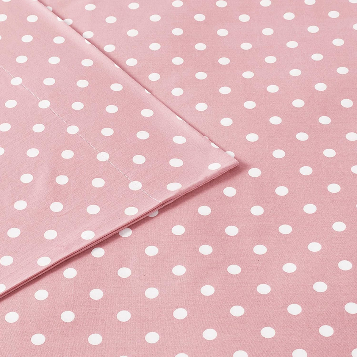Intelligent Design 100% Cotton Queen Sheet Set for Kids - 4 Piece, Pink