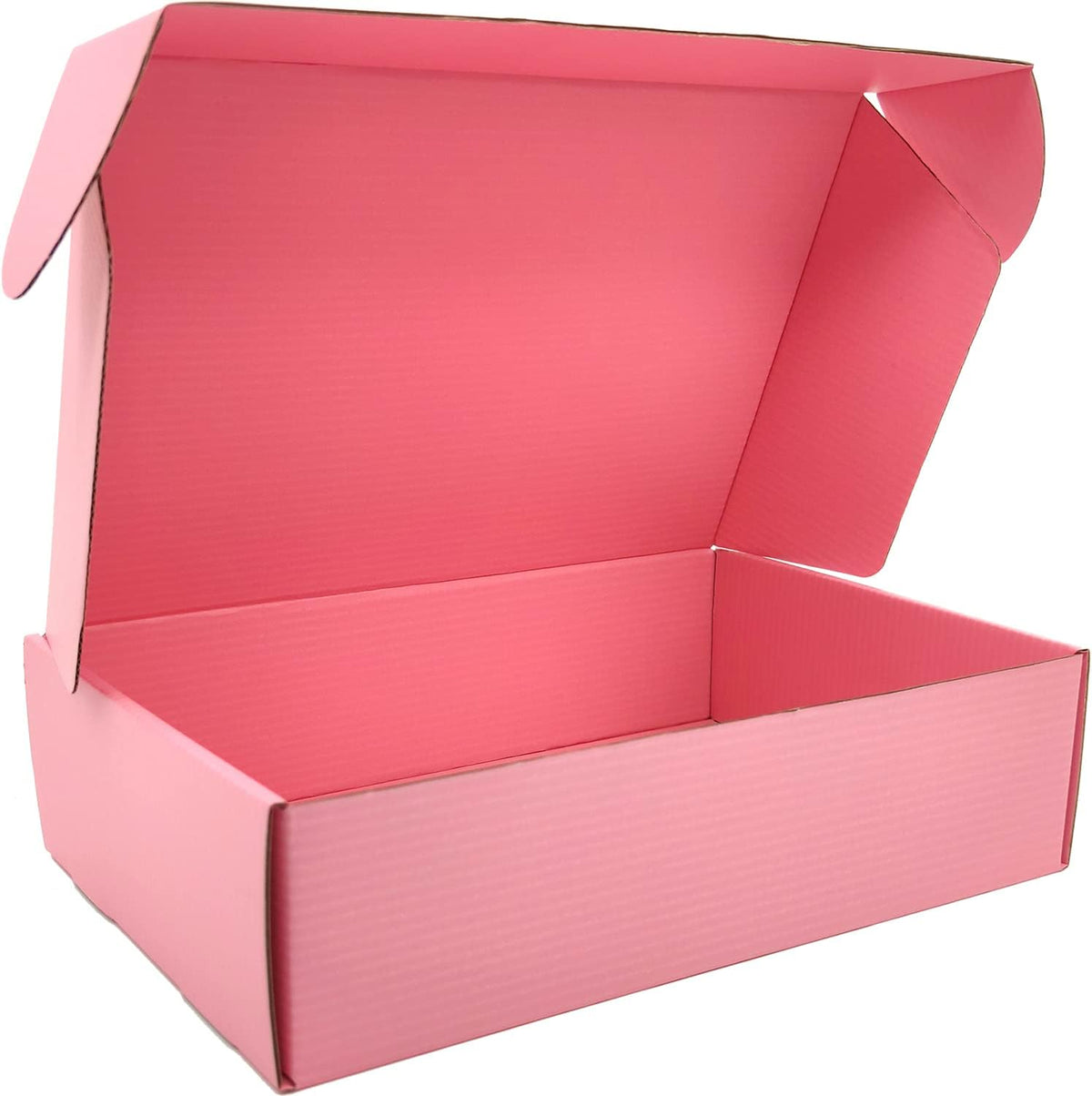 12x9x4 Shipping Boxes Pink Mailer Corrugated Cardboard Box Set of 20