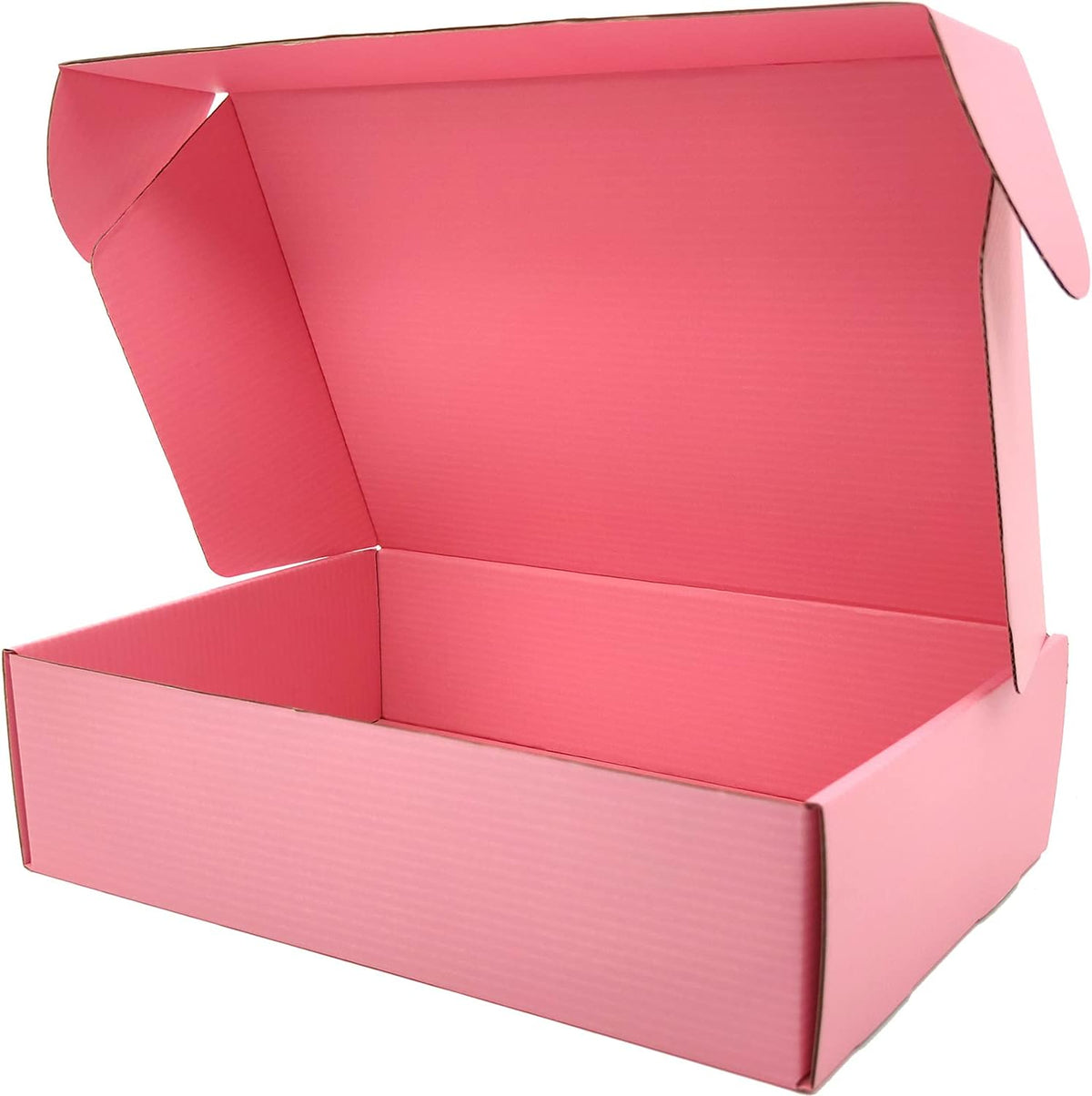 12x9x4 Shipping Boxes Pink Mailer Corrugated Cardboard Box Set of 20