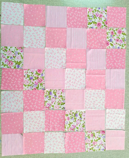 Pink Fat Quarters Fabric Bundles, Quilting Fabric for Sewing Craft, 18x22 inches, (Pink)