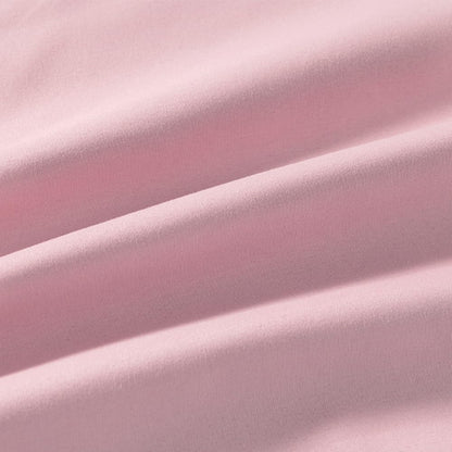 Standard Size Zipper Pillow Cases Set of 2,Pink,20x26 Inches
