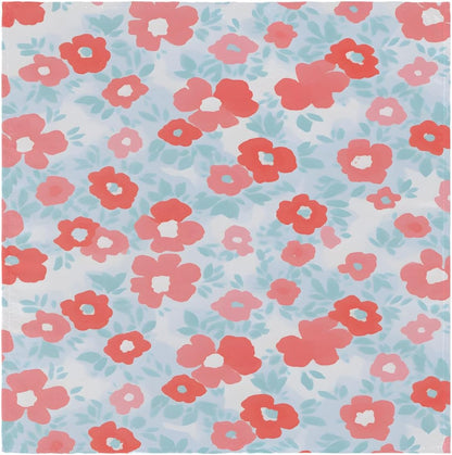 Pink Dotted Petals Cloth Napkins 1 Pc 20x20 Inch Napkins Cloth Washable for Party Wedding Festival