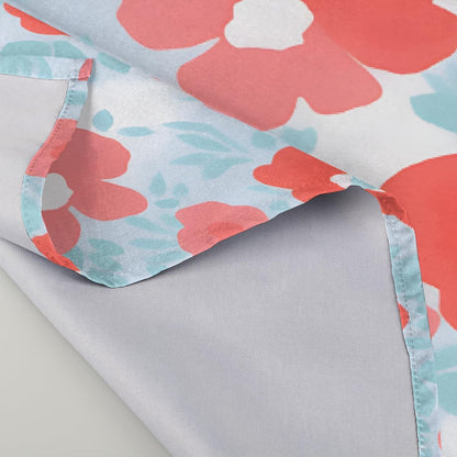 Pink Dotted Petals Cloth Napkins 1 Pc 20x20 Inch Napkins Cloth Washable for Party Wedding Festival