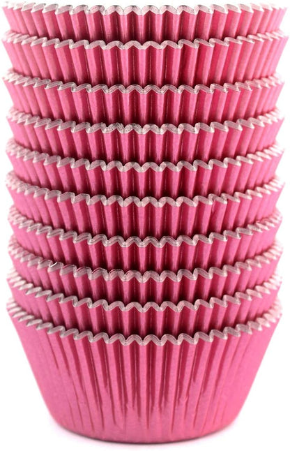 200 Pcs Standard Foil Cupcake Liners Paper Baking Muffin Cups